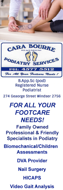 Cara Bourke Podiatry Services