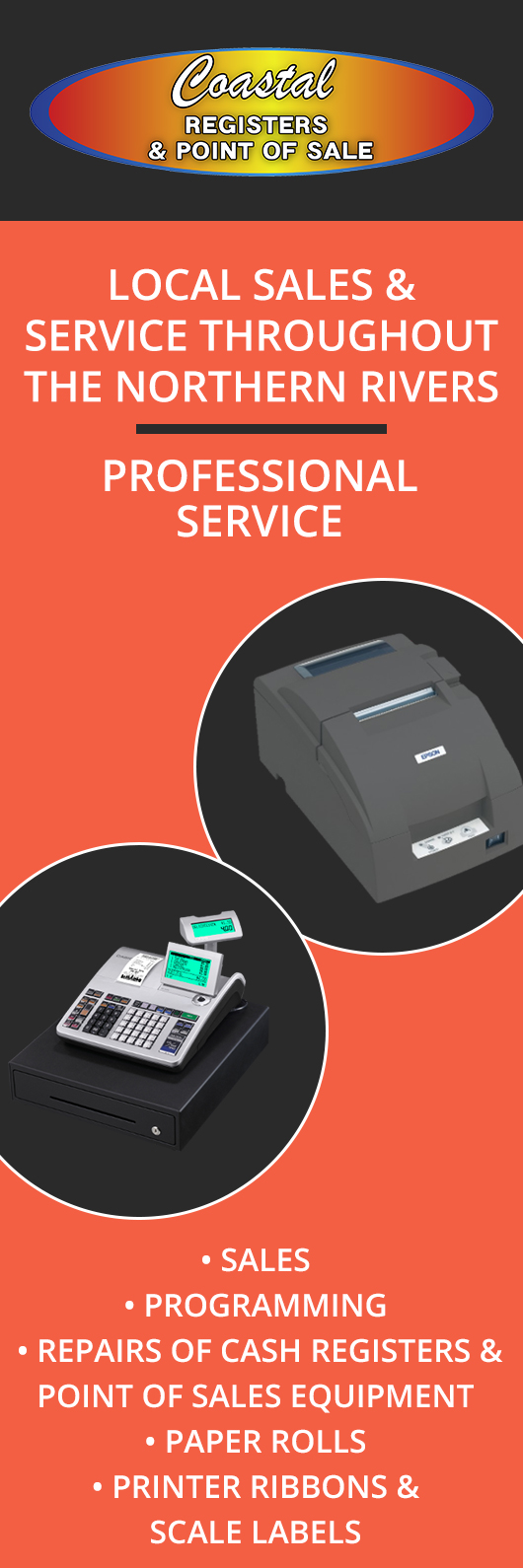 Coastal Registers & Point Of Sale