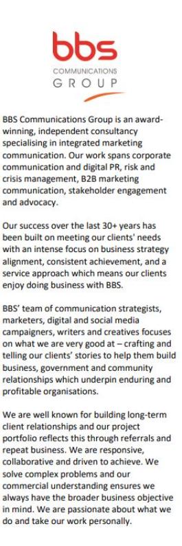 BBS Communications Group