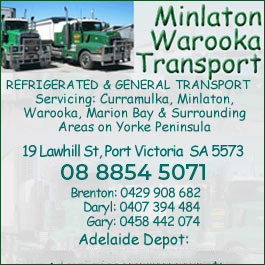 Minlaton Warooka Transport