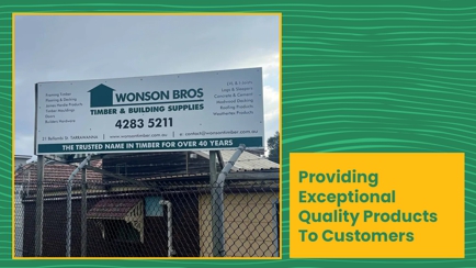 Wonson Timber Hero Image