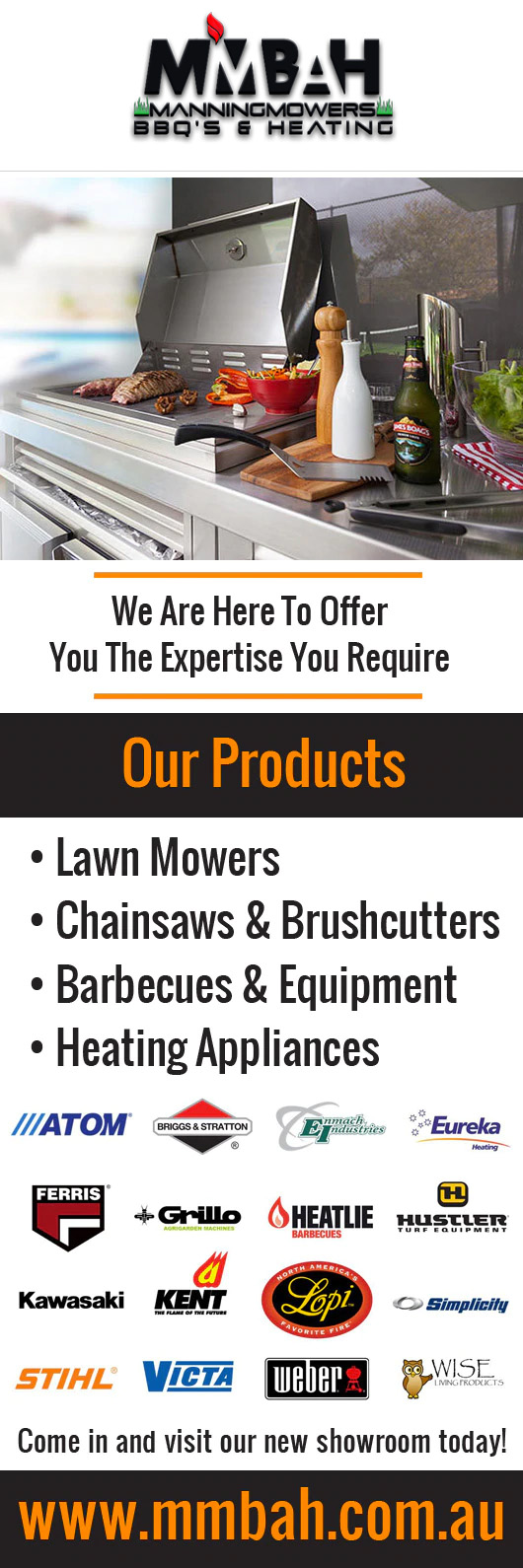 Manning Mowers BBQ’S & Heating