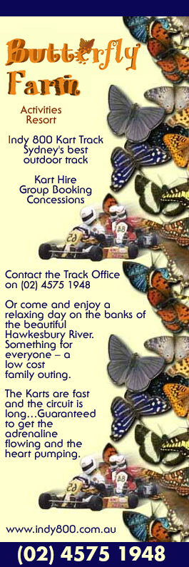 Butterfly Farm Indy 800 Kart Track