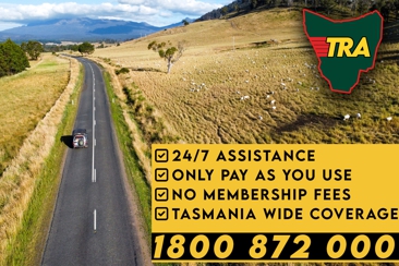 Tasmanian Roadside Assistance Hero Image