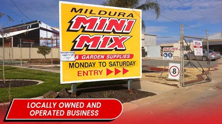 Mildura Mini Mix & Garden Supplies Hero Image