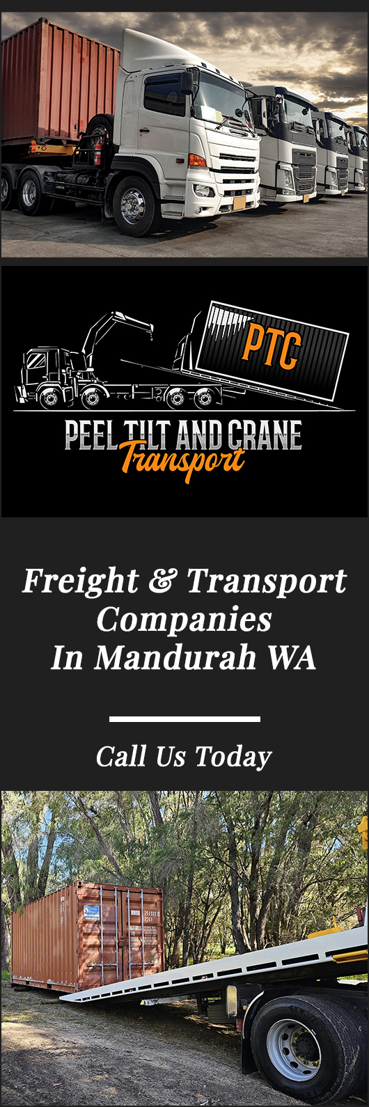 Peel Tilt and Crane Transport
