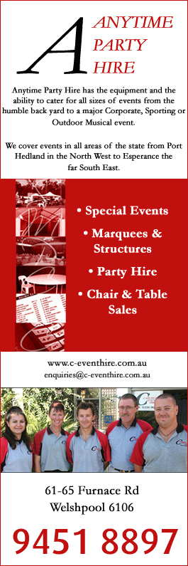 Anytime Party Hire