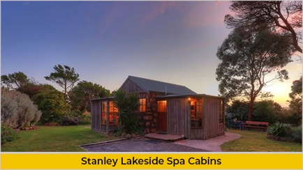 Stanley Lakeside Spa Cabins Hero Image