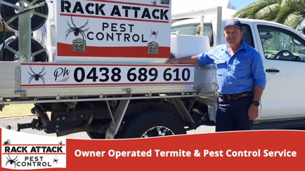 Rack Attack Pest Control Hero Image