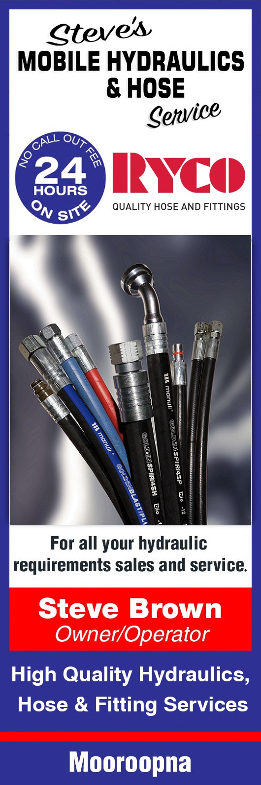 Steve's Mobile Hydraulics & Hose Service