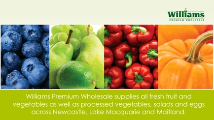 Williams Premium Wholesale Hero Image