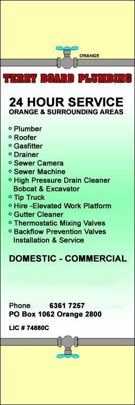 Terry Board Plumbing
