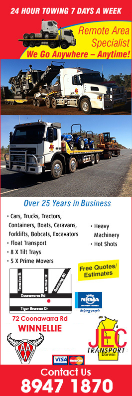 JEC Transport Darwin