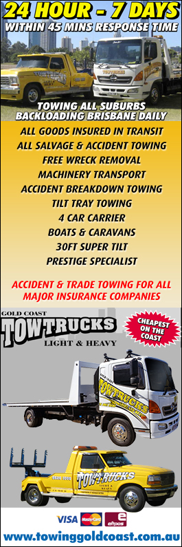 Gold Coast Tow Trucks Light and Heavy