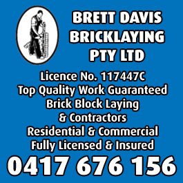 Brett Davis Bricklaying Pty Ltd