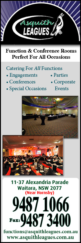 Asquith Rugby League Club Function Centre