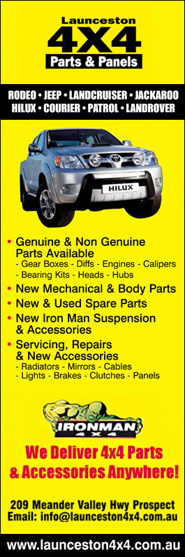Launceston 4 x 4 Parts & Panels