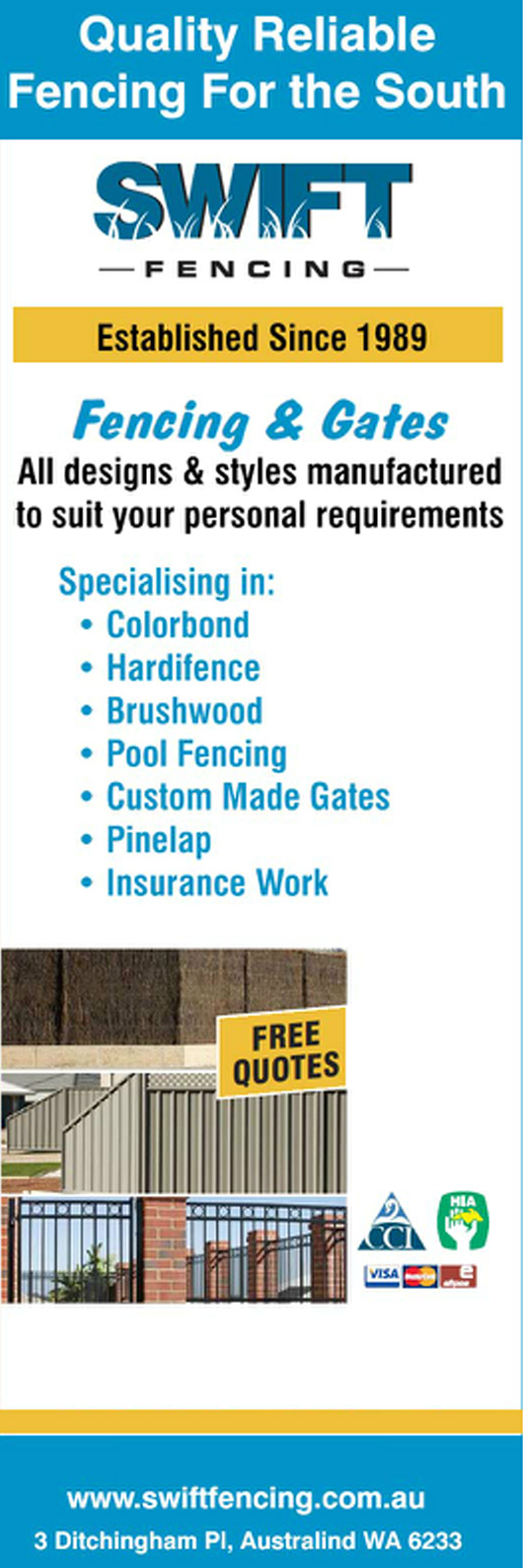 Swift Fencing