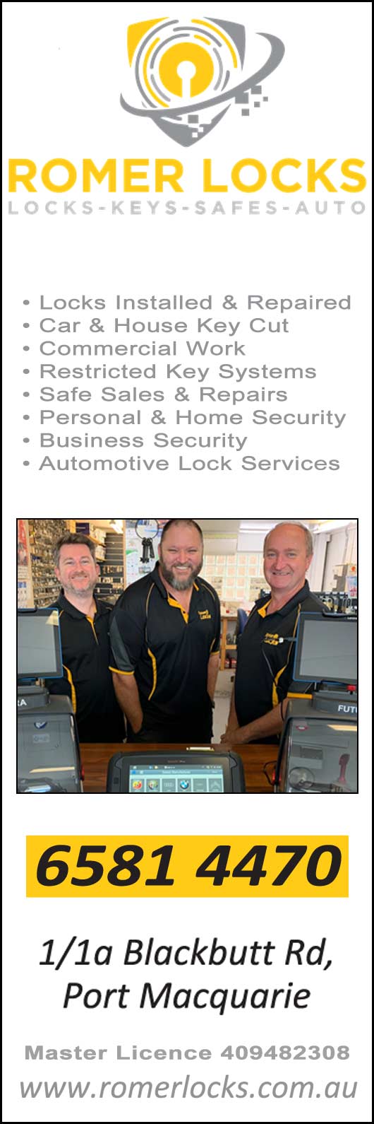Romer Locks Locksmiths