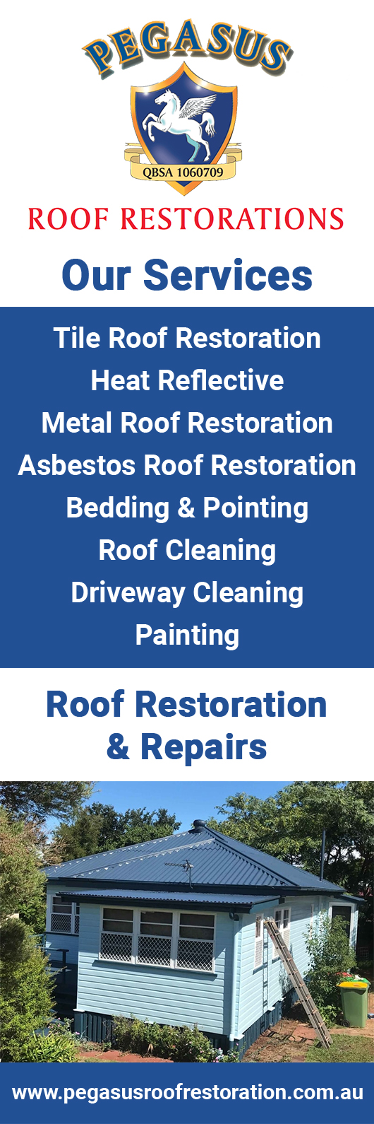 Pegasus Roof Painting