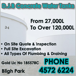 D.J.B Concrete Water Tanks