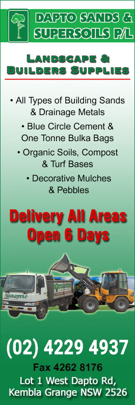 Dapto Sands & Supersoils Pty Ltd
