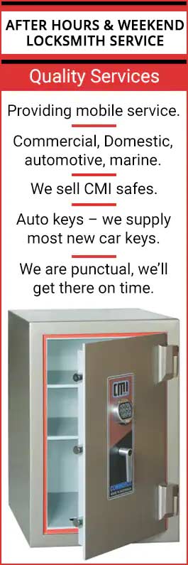 After Hours & Weekend Locksmith Service