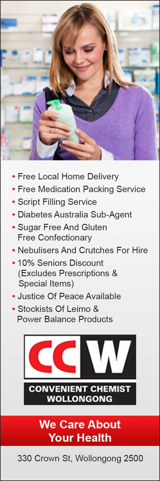Convenient Chemist Wollongong