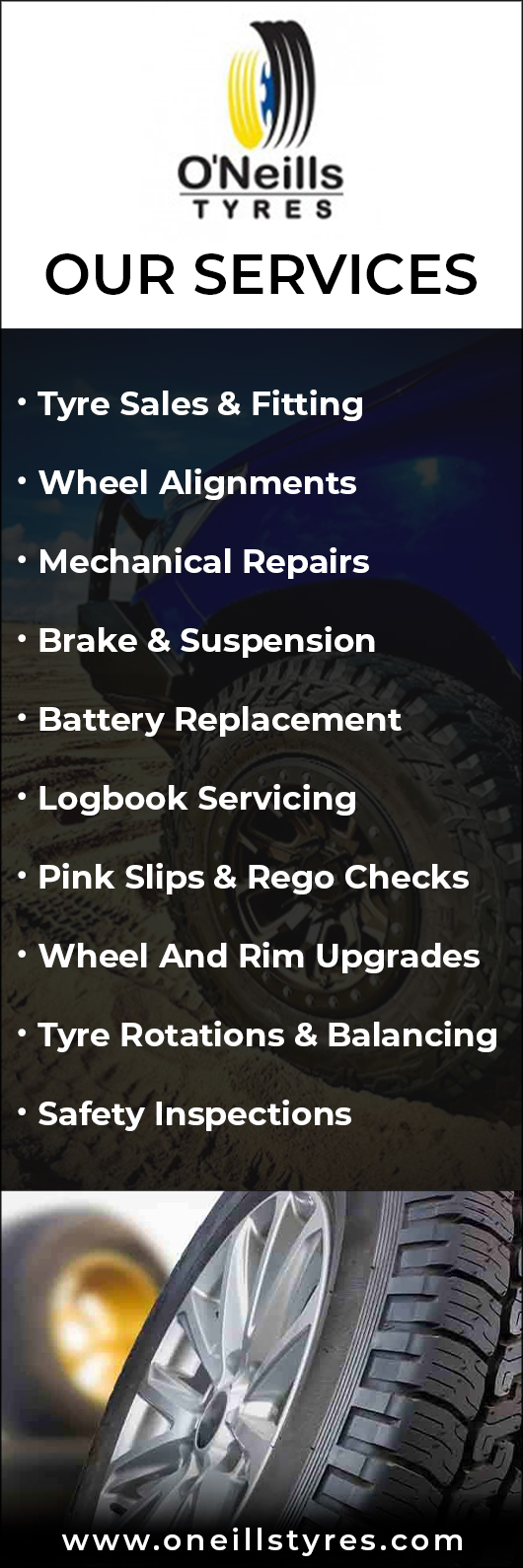 O'Neills Tyres