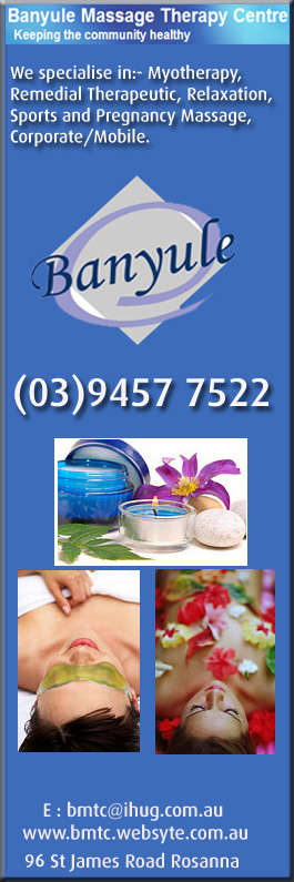 Banyule Massage Therapy Centre