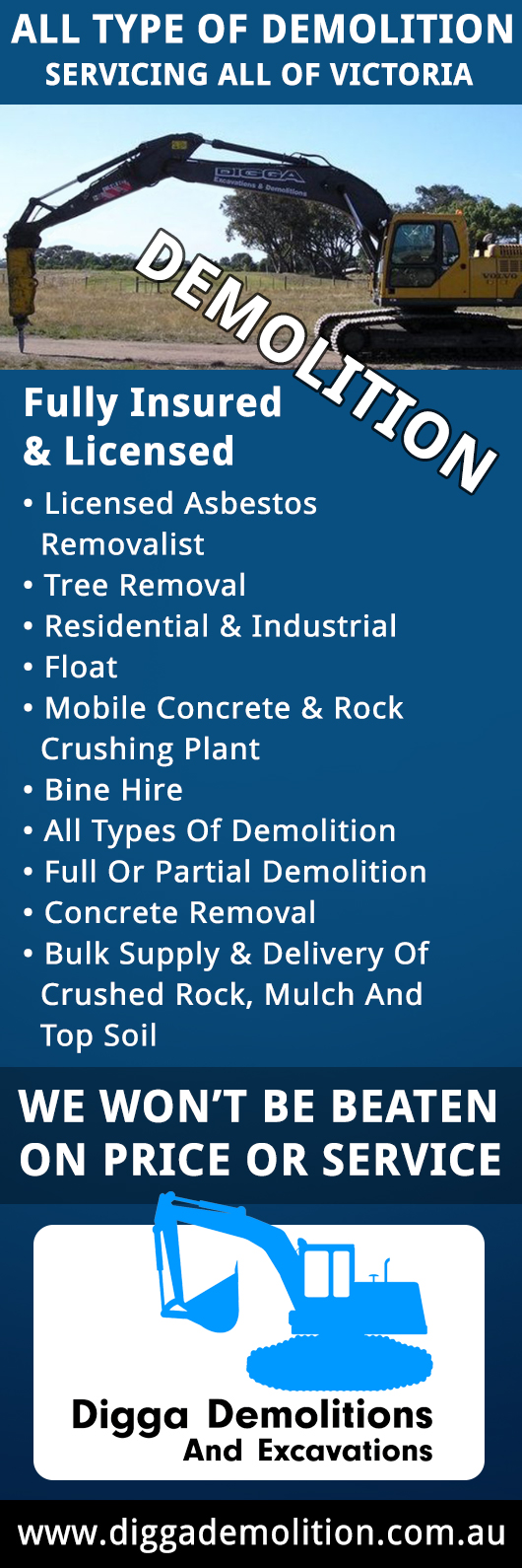 Digga Demolitions And Excavations