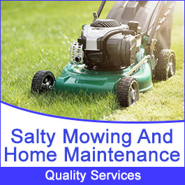 Salty Mowing And Home Maintenance