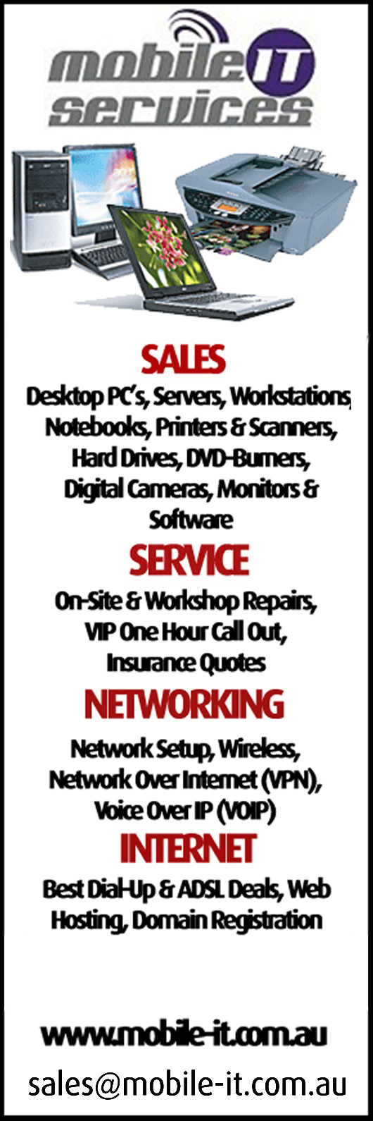 Mobile I.T. Services