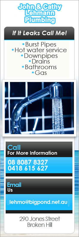 Lehmann John & Cathy Plumbing Pty Ltd
