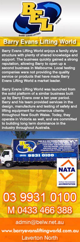 Barry Evans Lifting World