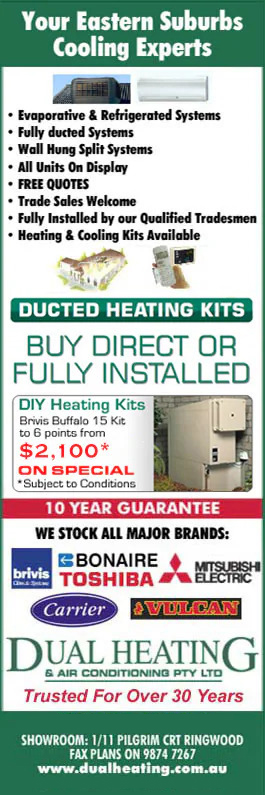 Dual Heating & Air Conditioning