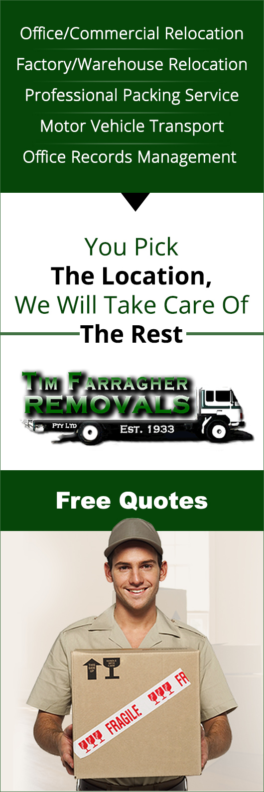 Tim Farragher Removals & Storage