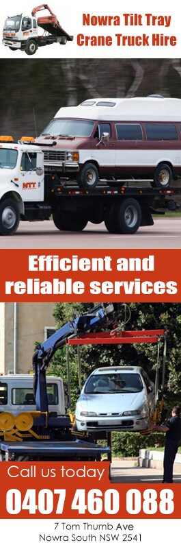 Nowra Tilt Tray & Crane Truck Hire