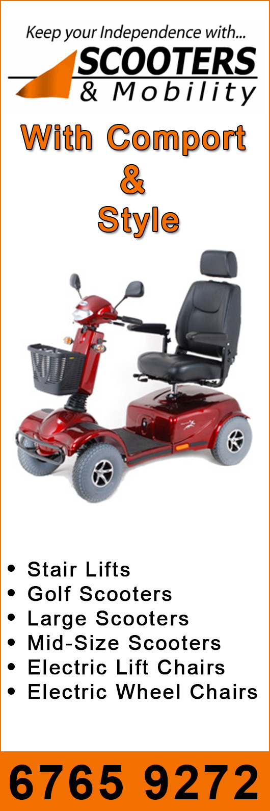 Scooters & Mobility New England & North West
