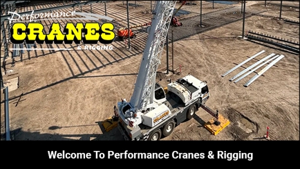 Performance Cranes and Rigging Hero Image