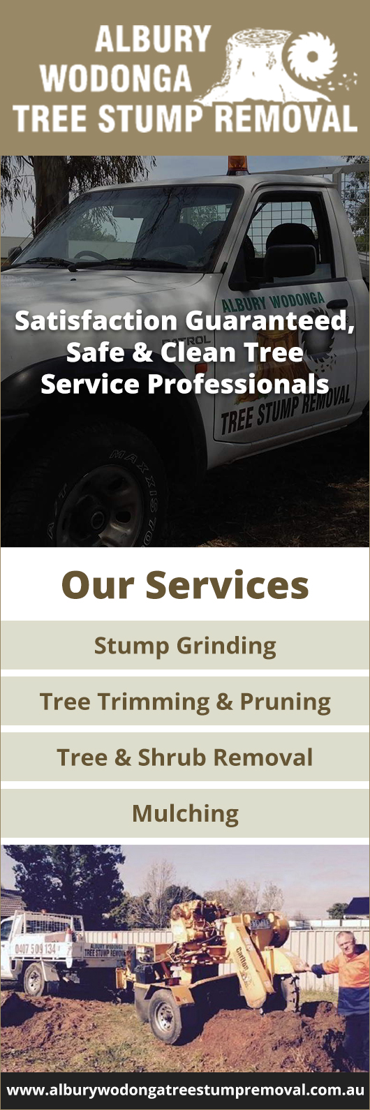 Albury Wodonga Tree & Stump Removal