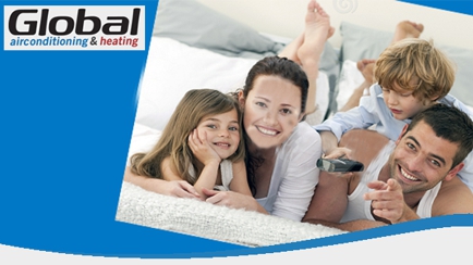 Global Airconditioning & Heating Hero Image