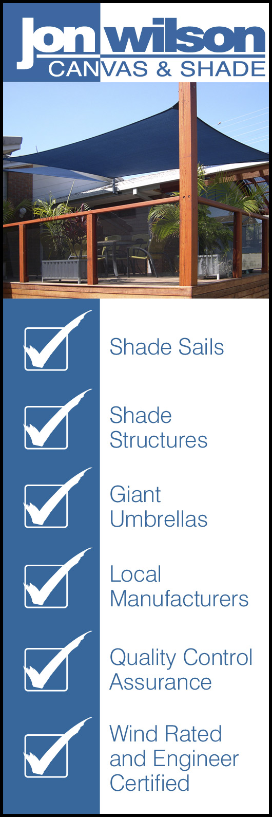 Jon Wilson Canvas & Shade