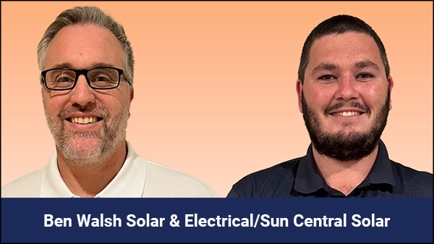 Ben Walsh Solar & Electrical Hero Image
