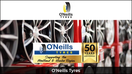 O'Neills Tyres Hero Image