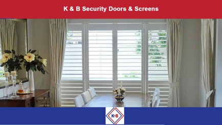 K & B Security Doors & Screens Hero Image
