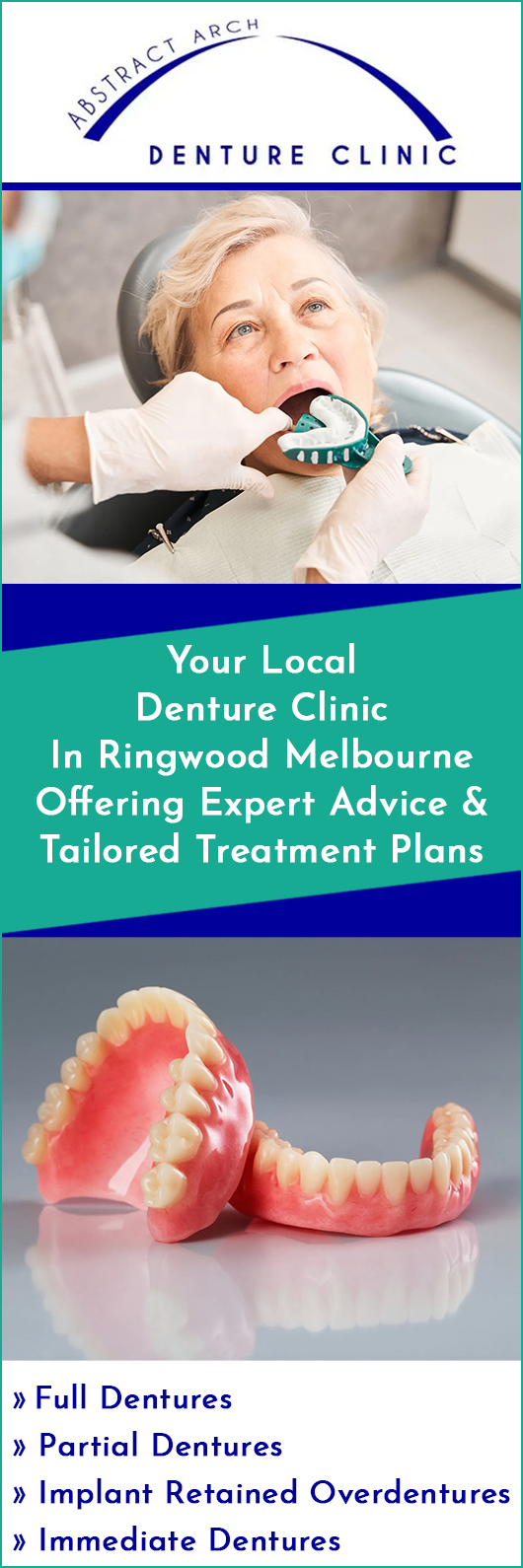 Abstract Arch Denture Clinic