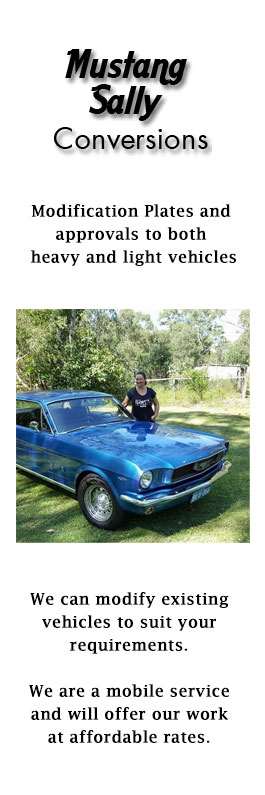 Mustang Sally Conversions