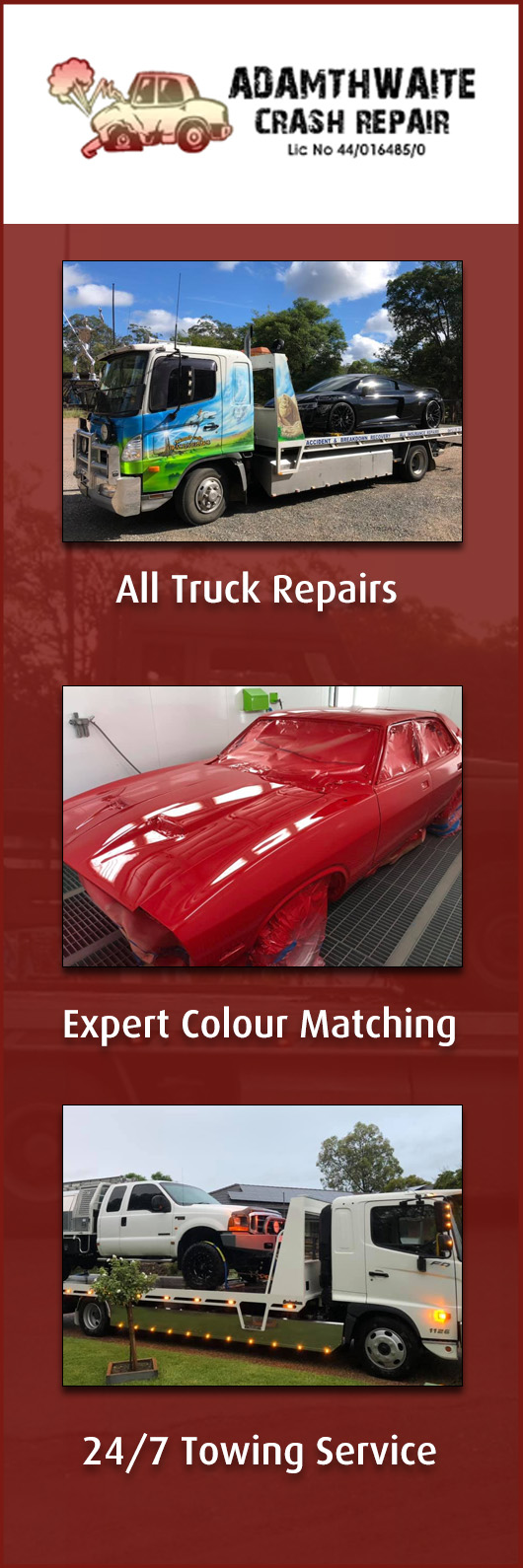 Adamthwaite's Crash Repairs Pty Ltd