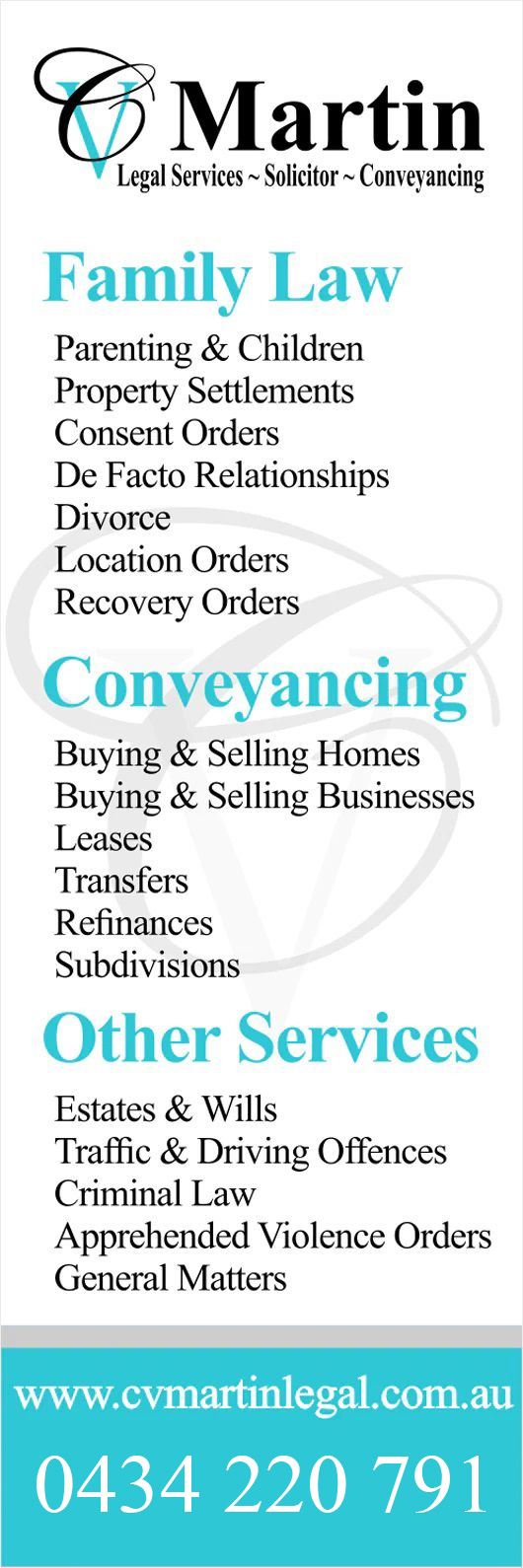 C V Martin Legal Services
